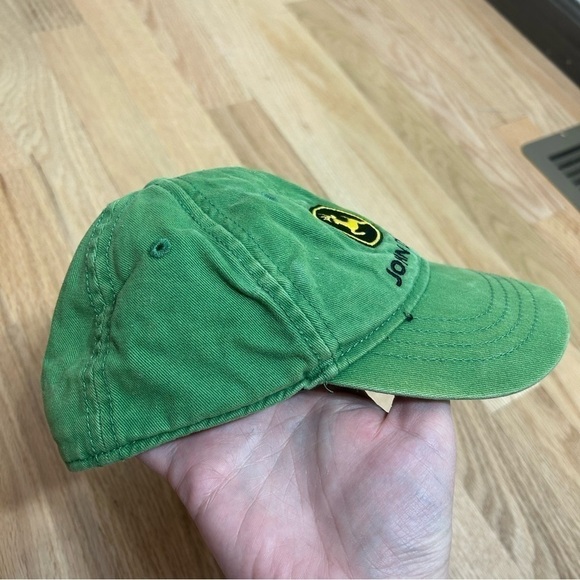 John Deere Toddler Size Hat Kids Green Stretch Baseball Cap - Picture 3 of 7